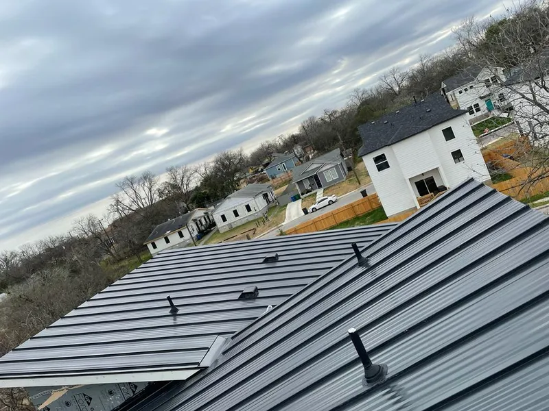 Standing seam metal roof panels with vents for Skylight Repair in Upper Allen